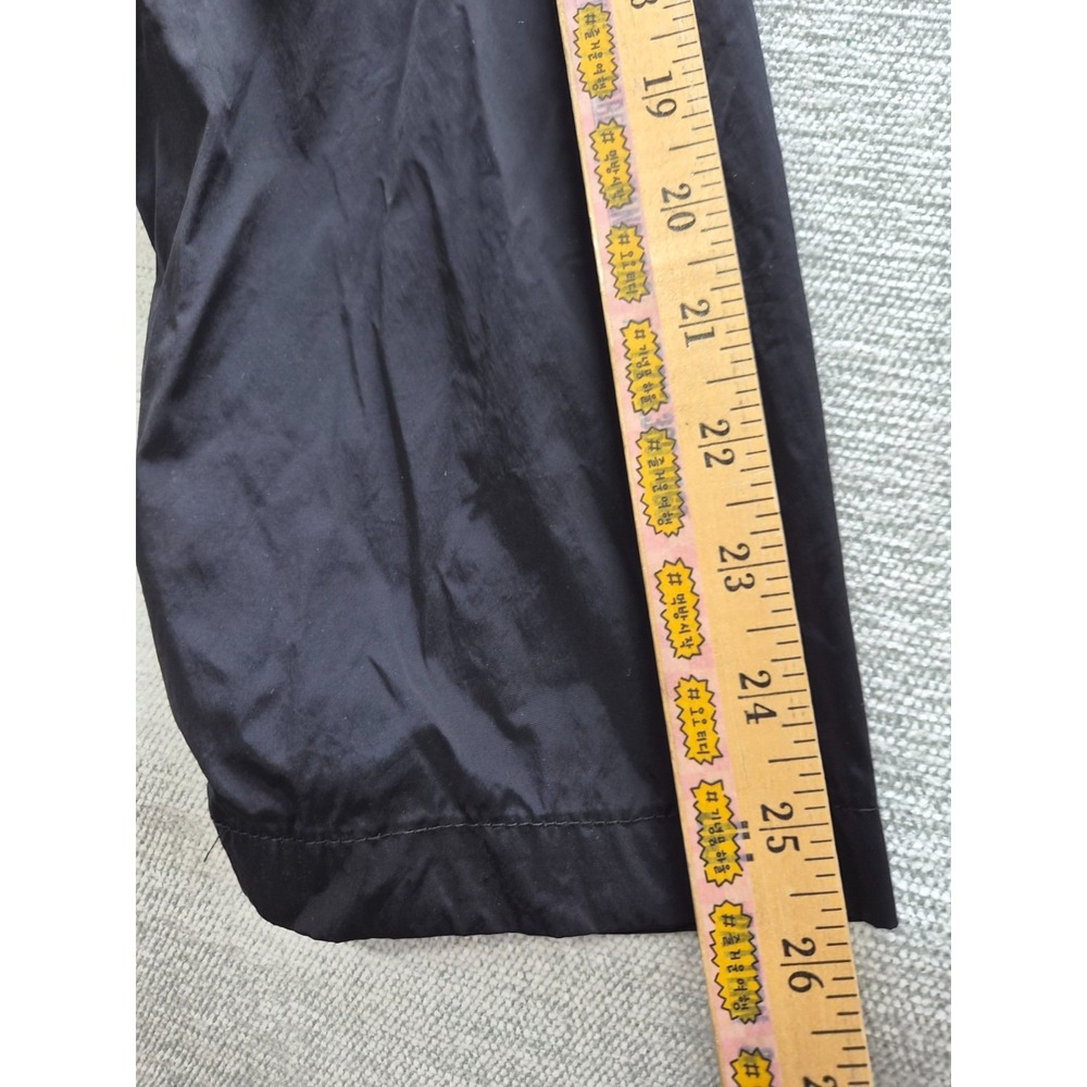 Xersion Windbreaker Jacket Womens Large Black Stretch Full Zip Hooded Waterproof - Picture 15 of 15